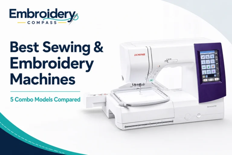 Best sewing and embroidery machines featuring the Janome Memory Craft 9850